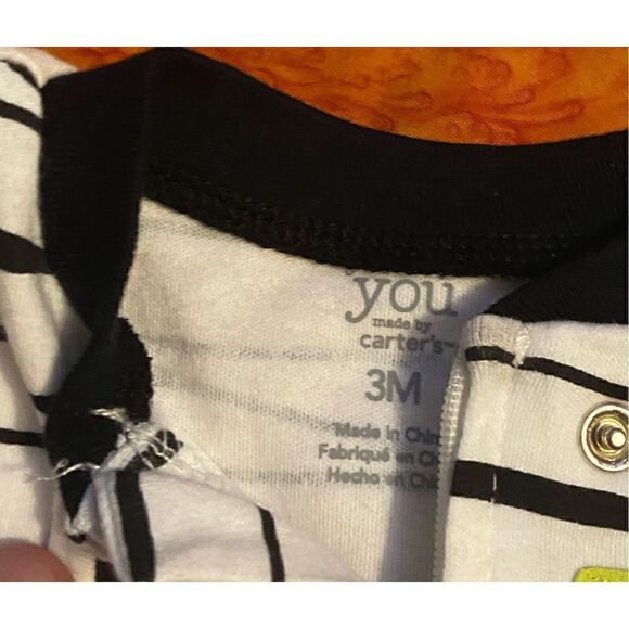 Halloween Outfit Carters Sleepers size 3 months - Picture 4 of 9